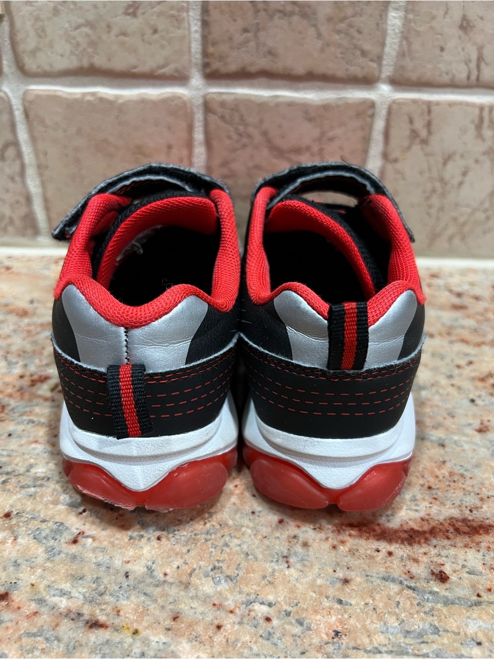 Spider-Man Red & Black Light-Up Kids Sneakers - Picture 5 of 7